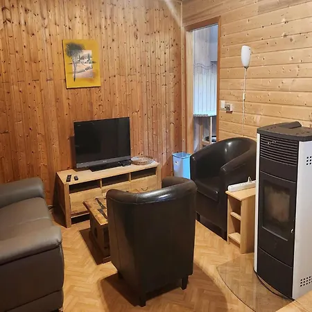 Chalet Tidy Furnished Wooden Near The Forest